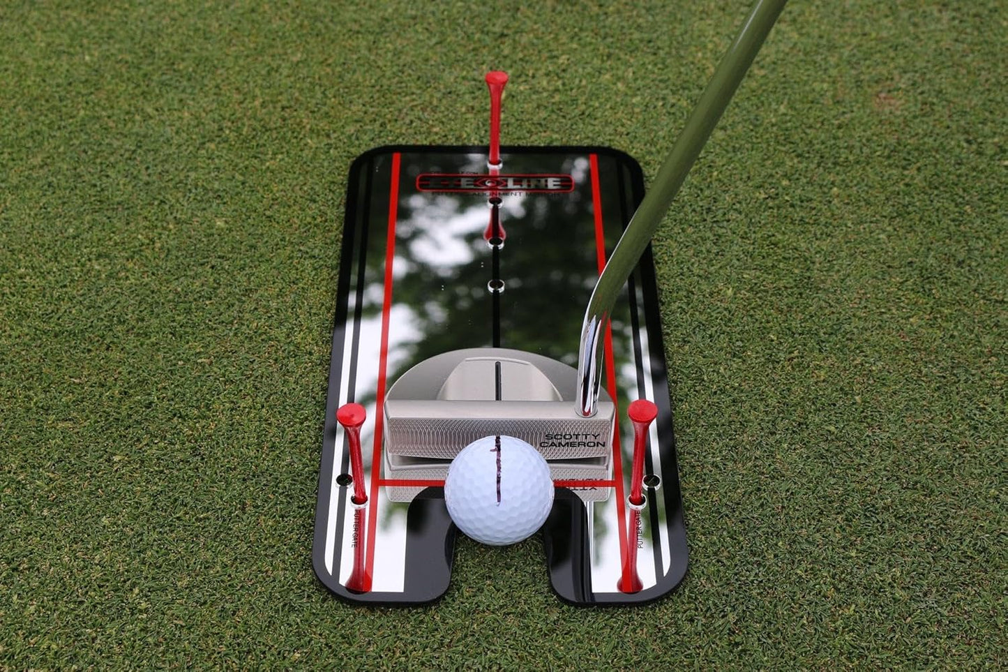 Putting Mirror Training Aid – Perfect for Alignment and Stroke Improvement Drills – Indoor and Outdoor Practice, Used by Tour Pros