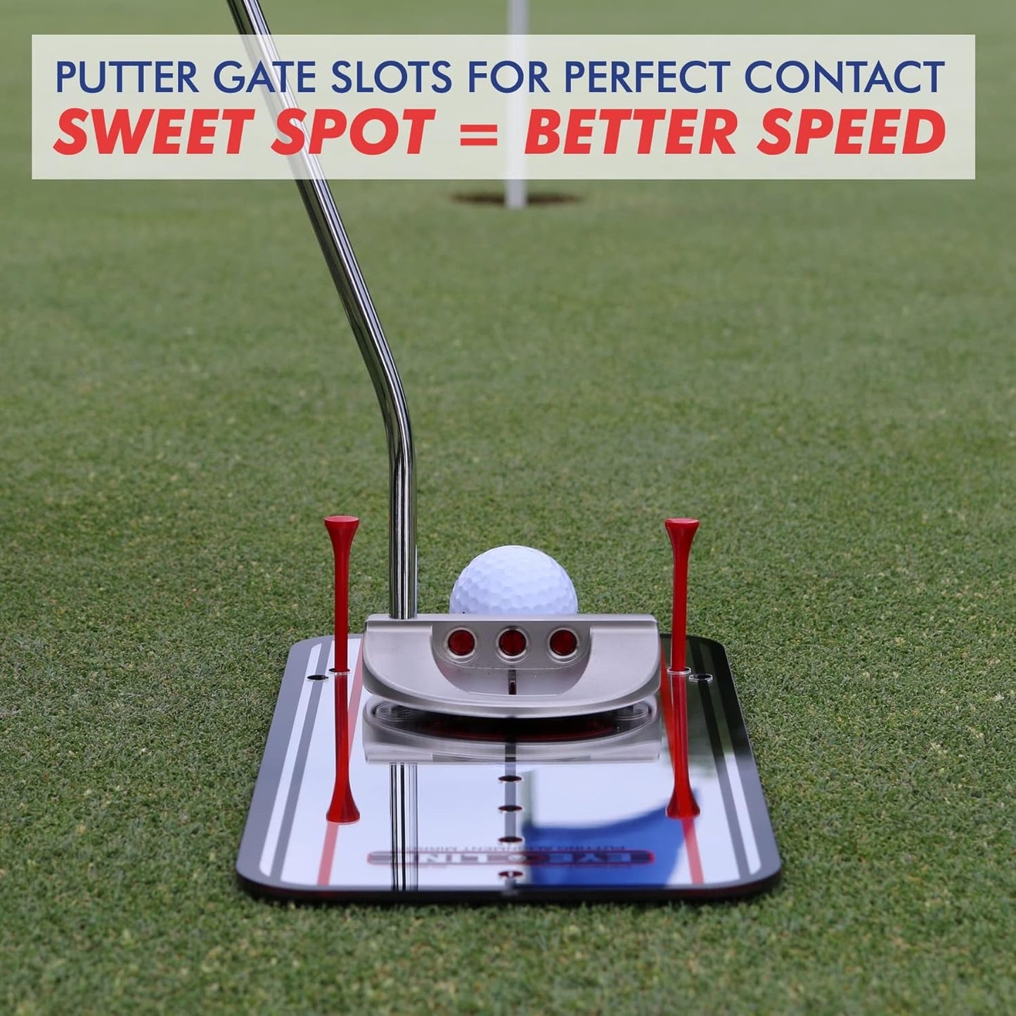 Putting Mirror Training Aid – Perfect for Alignment and Stroke Improvement Drills – Indoor and Outdoor Practice, Used by Tour Pros