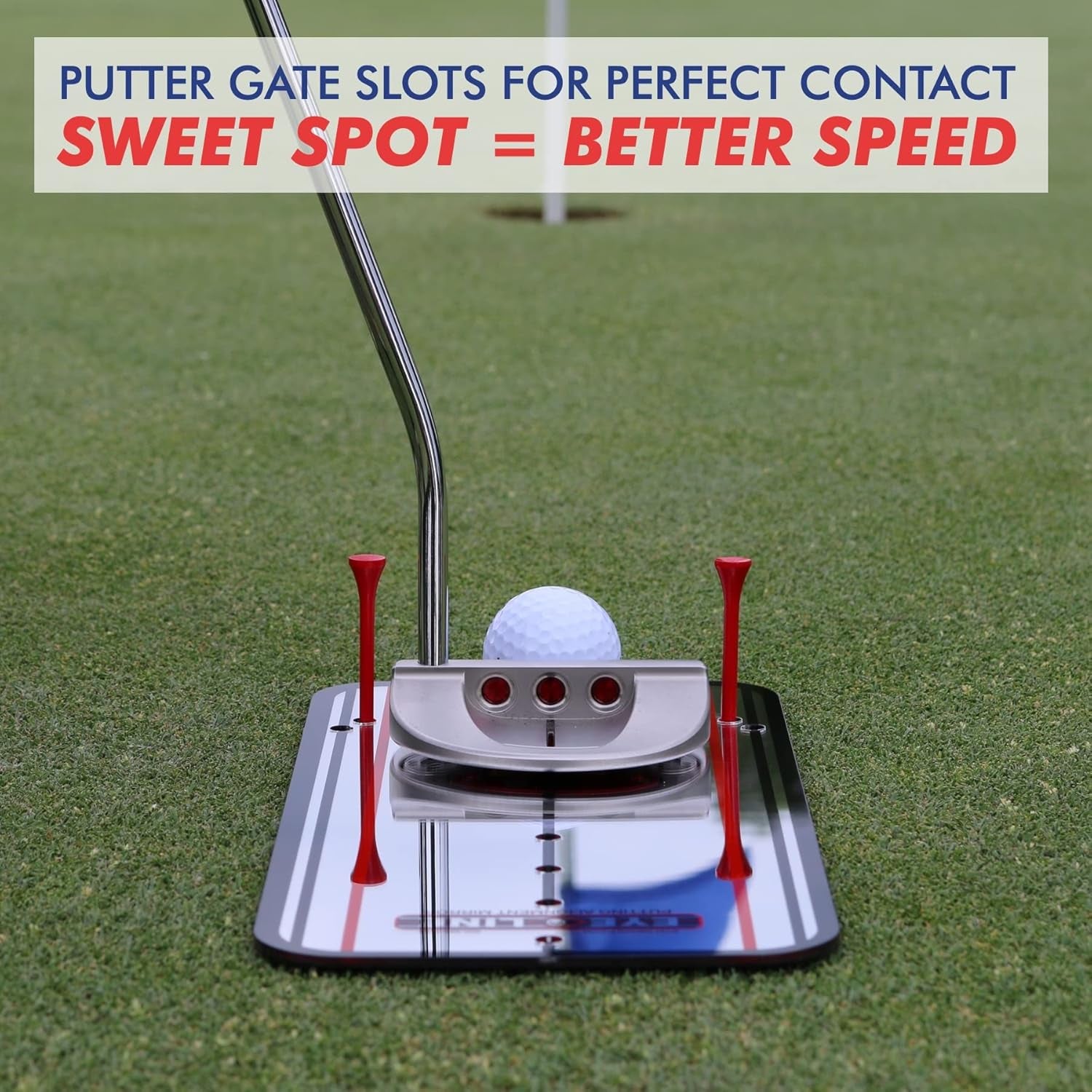 Putting Mirror Training Aid – Perfect for Alignment and Stroke Improvement Drills – Indoor and Outdoor Practice, Used by Tour Pros